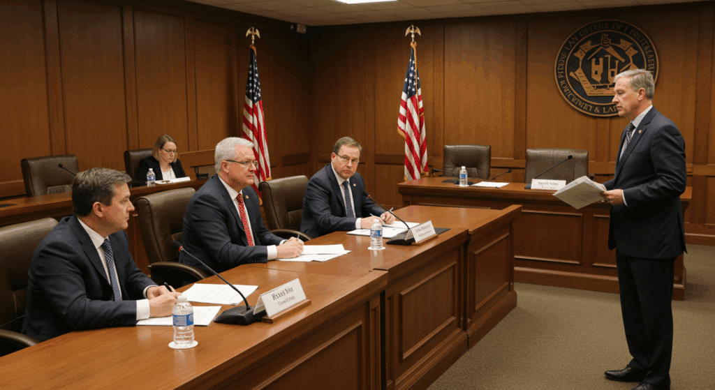 property taxes hearing