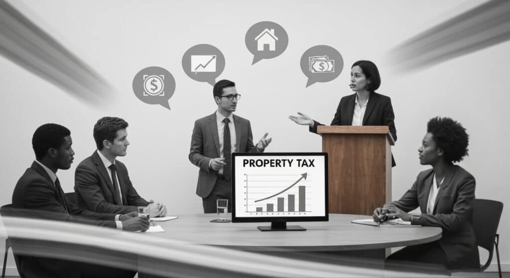 Experts discussing about Property Taxes 