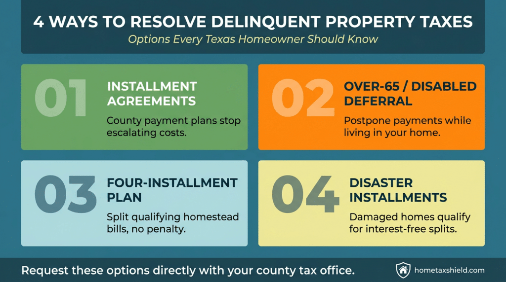 4 Ways to resolve delinquent property taxes