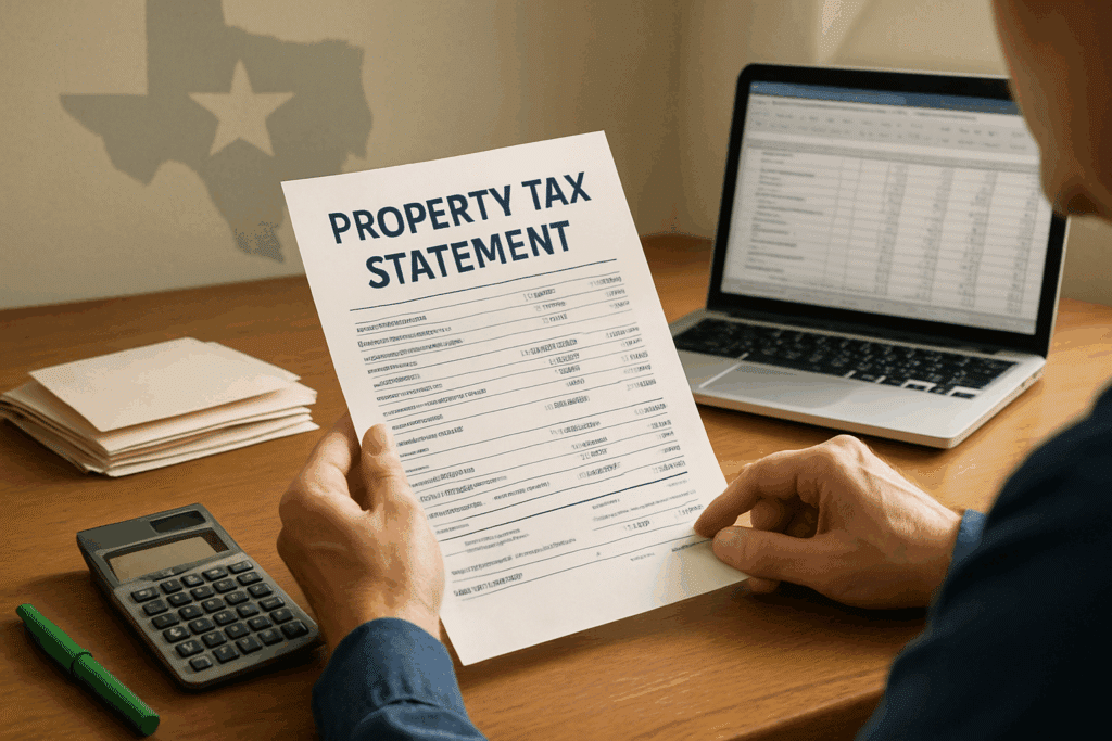 Property Tax Statement document