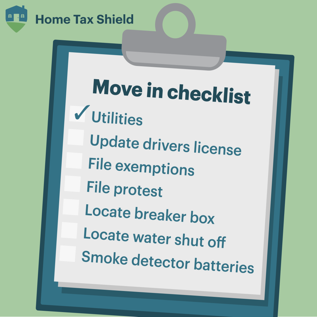 Texas homeowners checklist