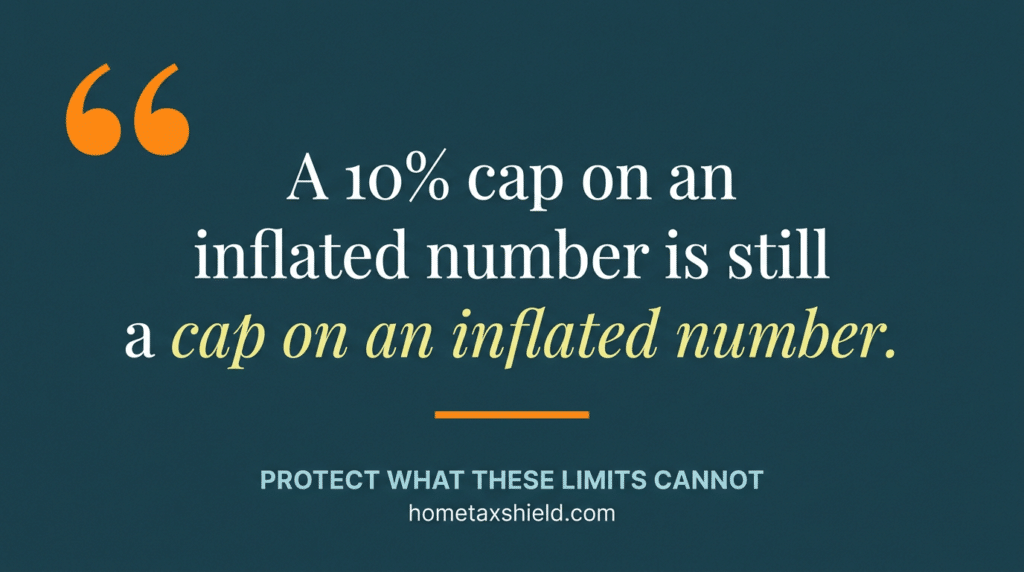 tax freeze stack with the cap