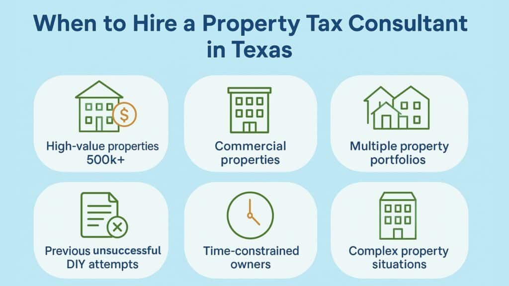 when to hire a property tax consultant in Texas
