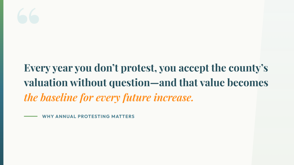 Why annual protesting matters
