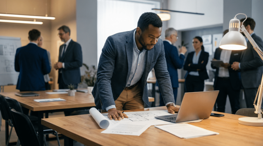 Hire licensed local professional representation