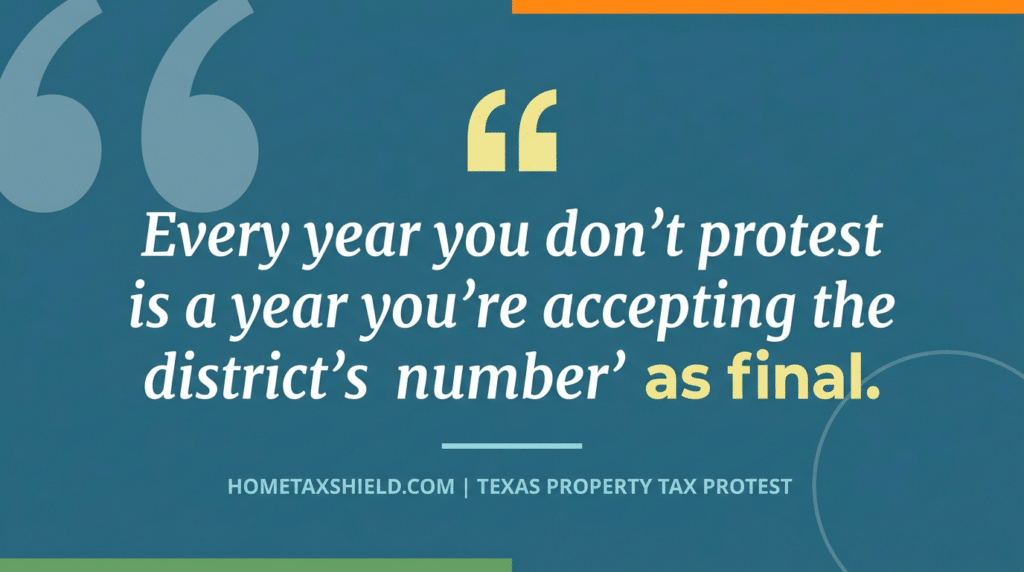 Texas property tax protest