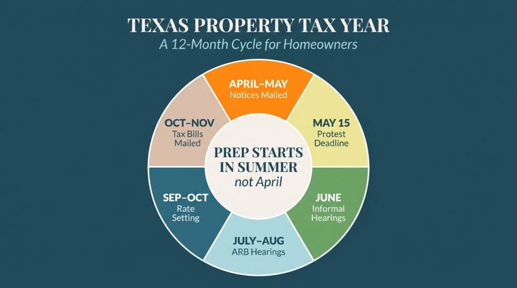 Texas Property tax year