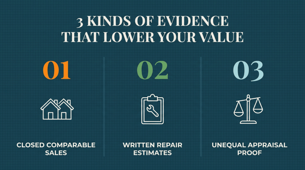 3 Kinds of evidence that lower your value